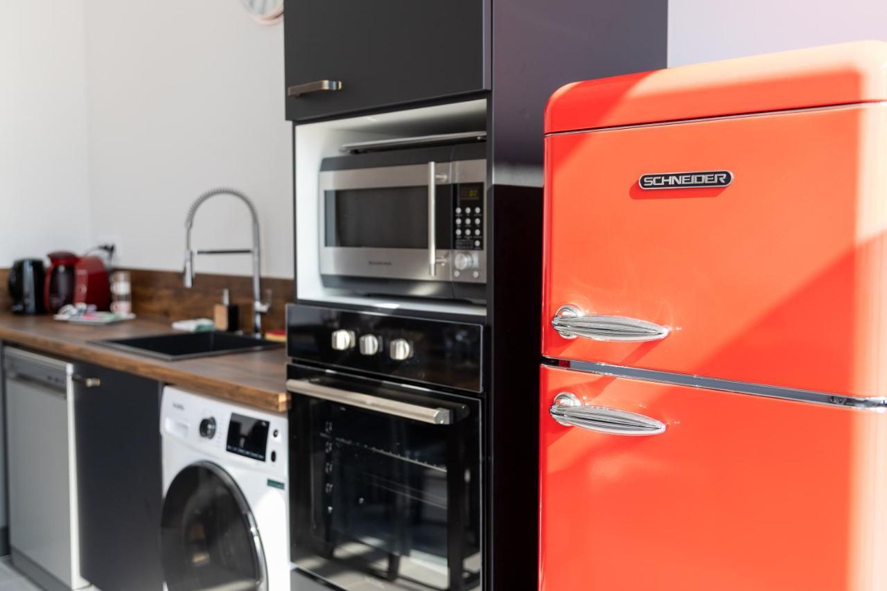 Loft La Mine D'Or - Parking Gratuit Et Prive - Wifi - Tout Equipe - Machine A Laver Exteriör bild