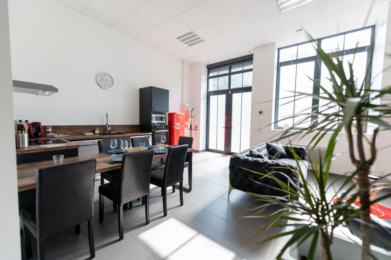Loft La Mine D'Or - Parking Gratuit Et Prive - Wifi - Tout Equipe - Machine A Laver Exteriör bild